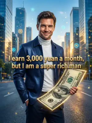 I earn 3,000 yuan a month, but I am a super rich man cover