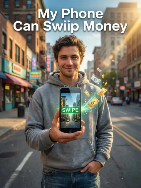 My Phone Can Swipe Money cover