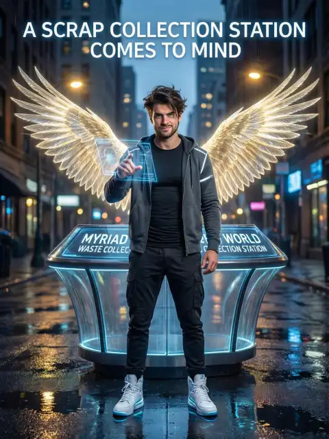 A scrap collection station comes to mind cover