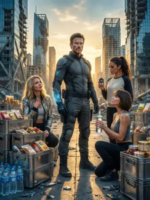 Others are going through the apocalypse, but I am invincible cover