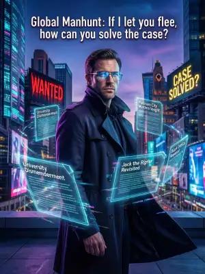 Global Manhunt: If I let you flee, how can you solve the case? cover