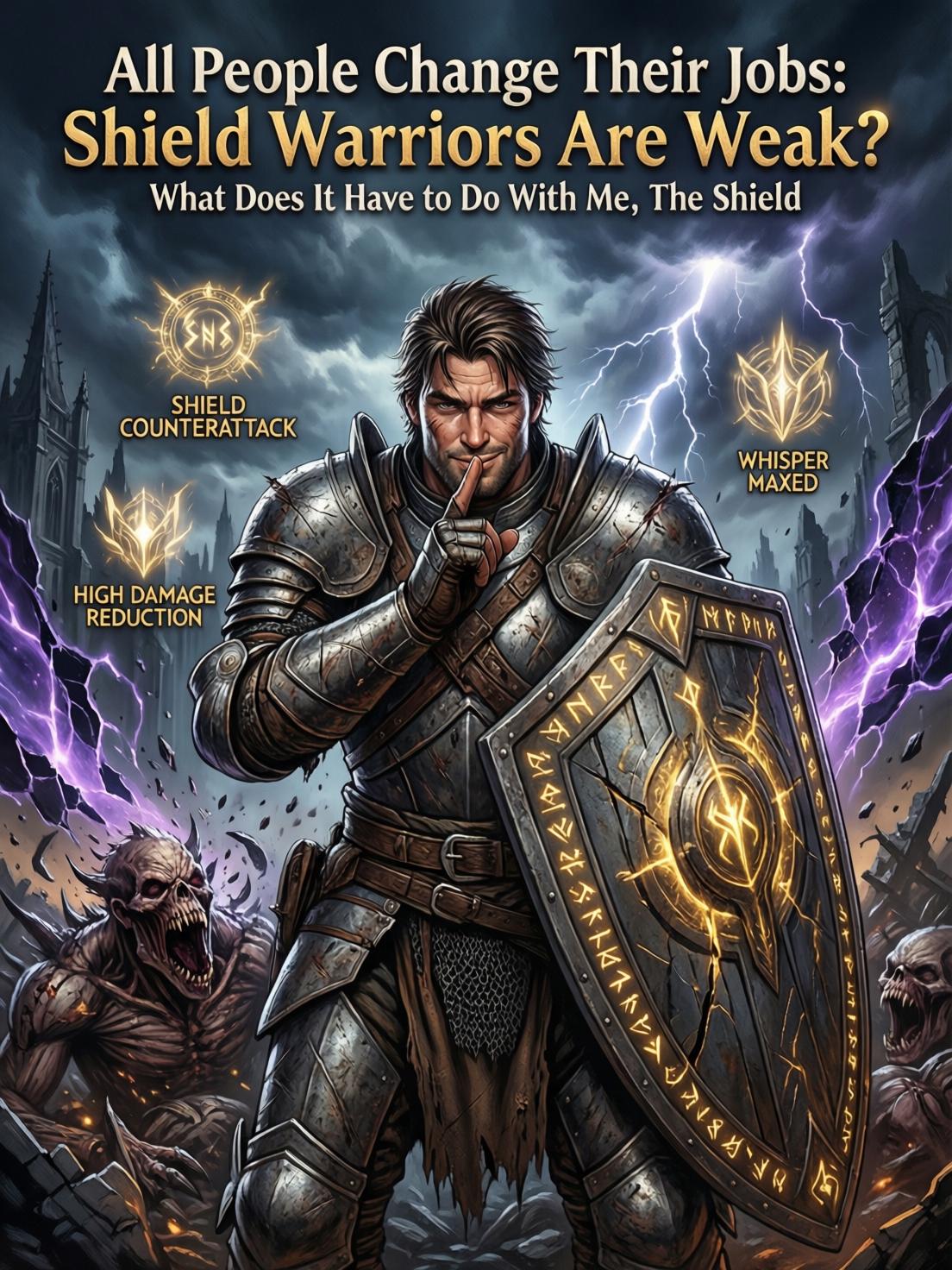 All people change their jobs: Shield warriors are weak? What does it have to do with me, the Shield cover