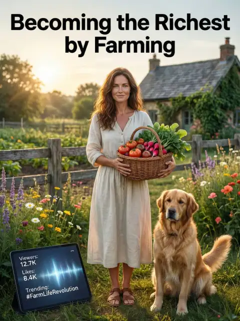 Becoming the Richest by Farming cover