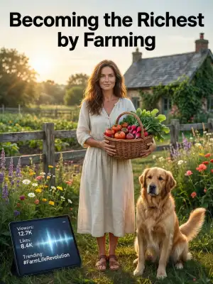 Becoming the Richest by Farming cover