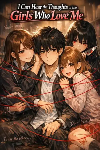I can hear the thoughts of the Yandere Girls who Love me cover