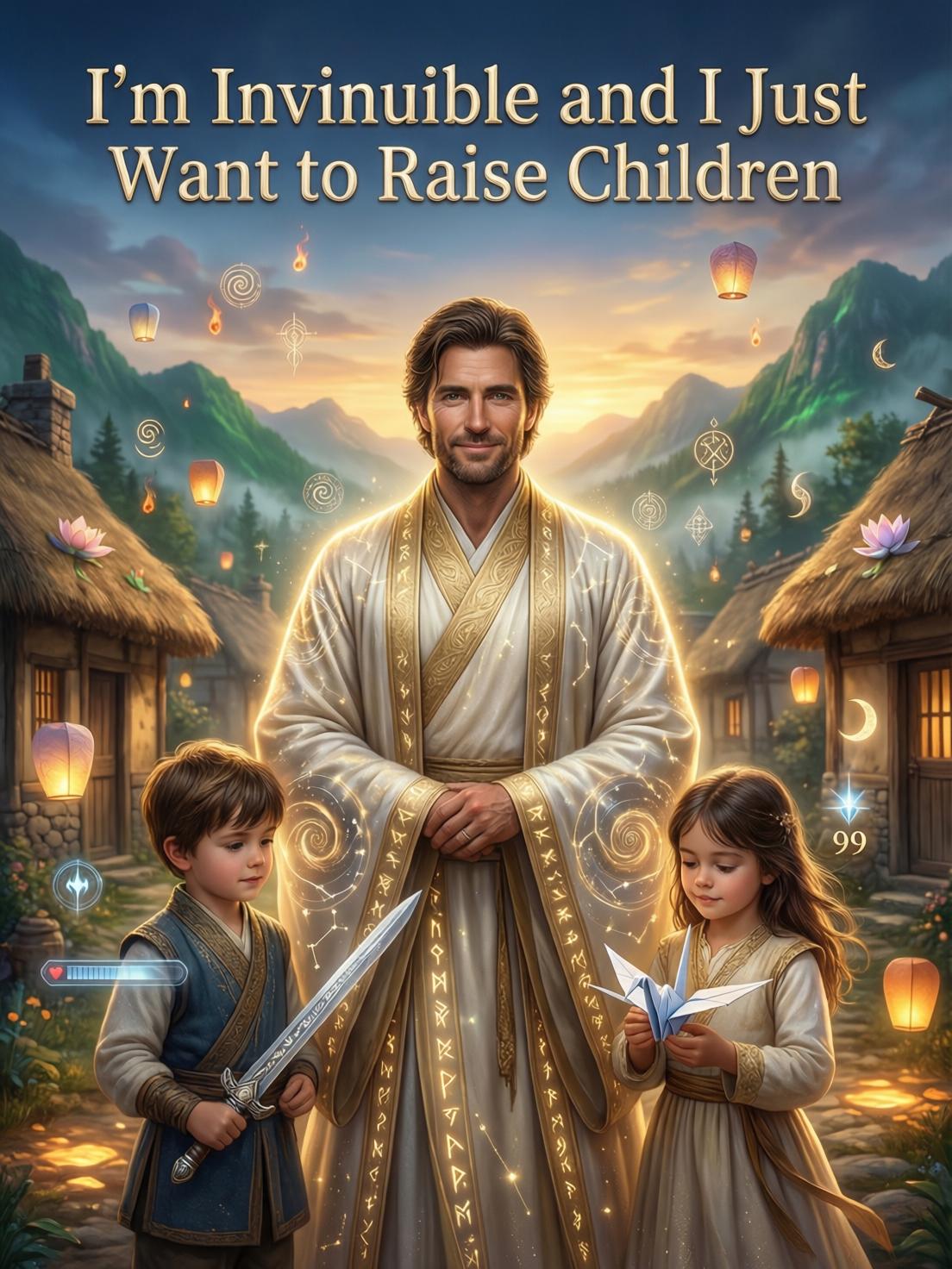 I'm invincible and I just want to raise children cover