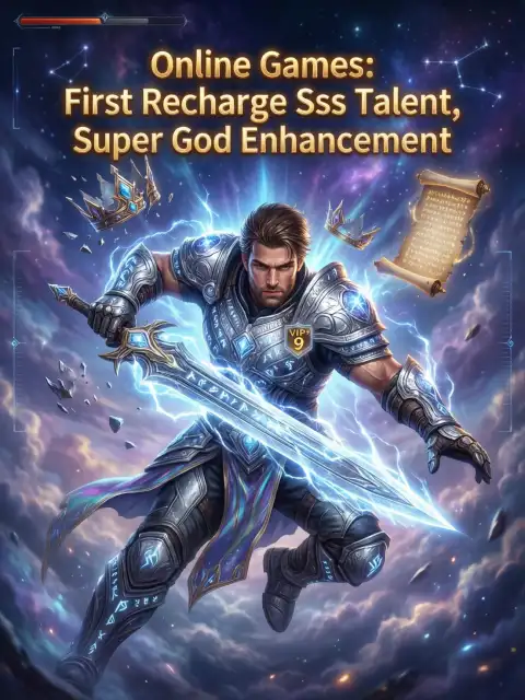 Online Games: First Recharge Sss Talent, Super God Enhancement cover