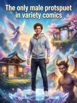 The only male protagonist in variety comics cover