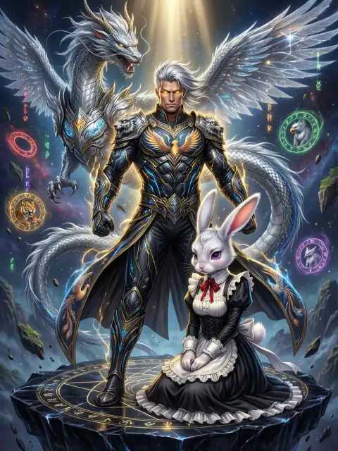 Douluo Royal Beast conquers Xiao Wu as a rabbit maid cover