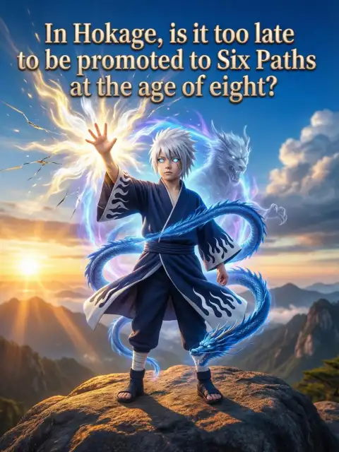In Hokage, is it too late to be promoted to Six Paths at the age of eight? cover