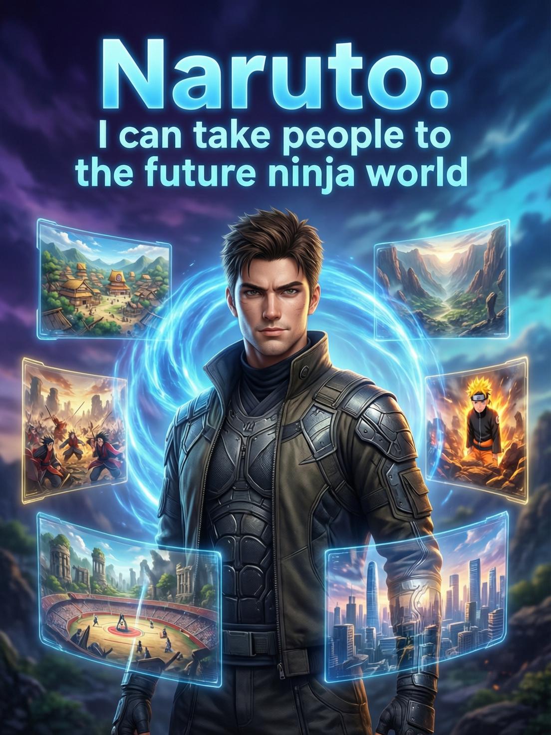 Naruto: I can take people to the future ninja world cover