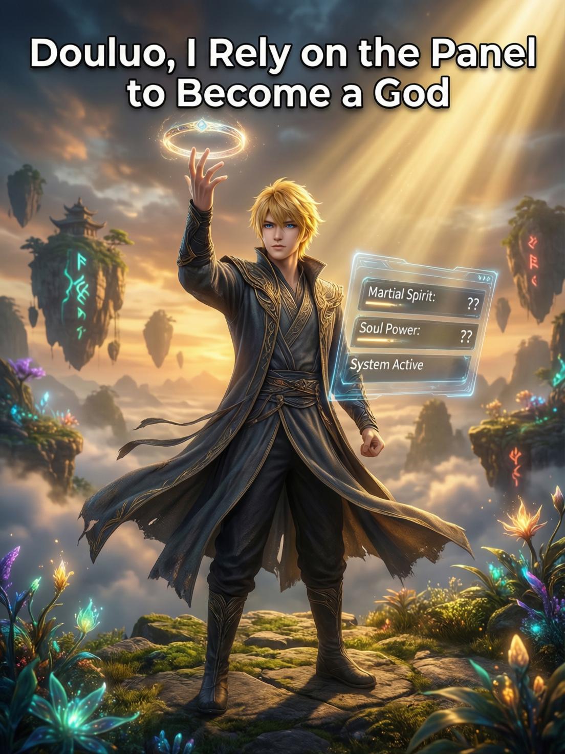 Douluo, I rely on the panel to become a god cover