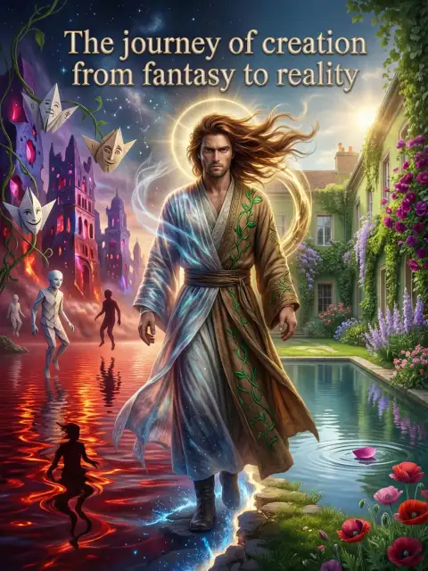 The journey of creation from fantasy to reality cover
