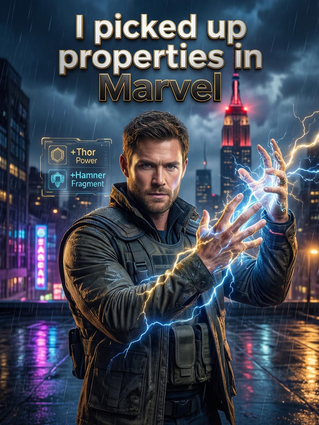 I picked up properties in Marvel cover