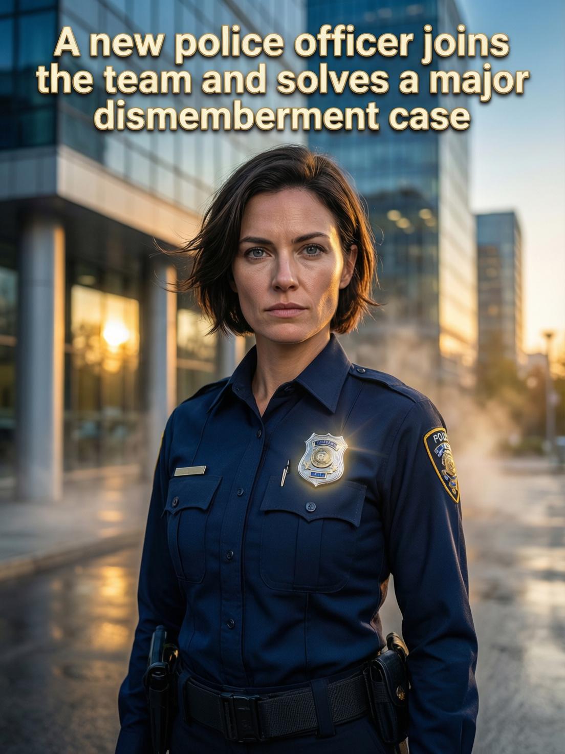 A new police officer joins the team and solves a major dismemberment case cover