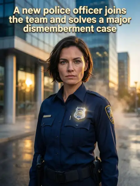 A new police officer joins the team and solves a major dismemberment case cover