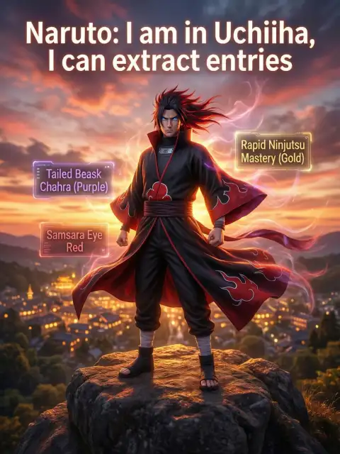 Naruto: I am in Uchiha, I can extract entries cover