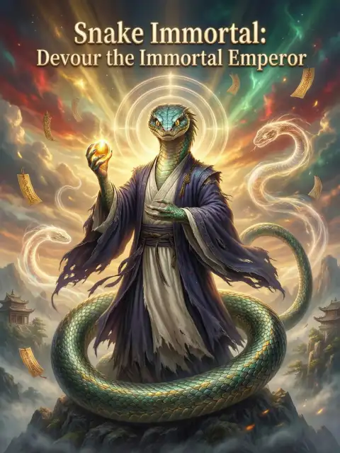 Snake Immortal: Devour the Immortal Emperor at the beginning cover