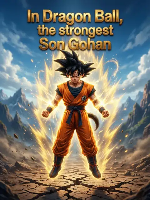 In Dragon Ball, the strongest Son Gohan cover