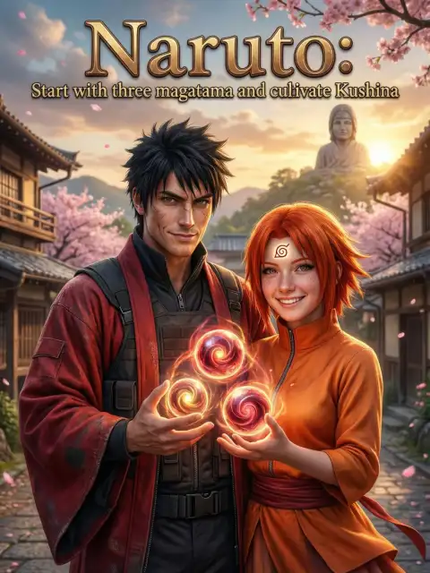 Naruto: Start with three magatama and cultivate Kushina cover