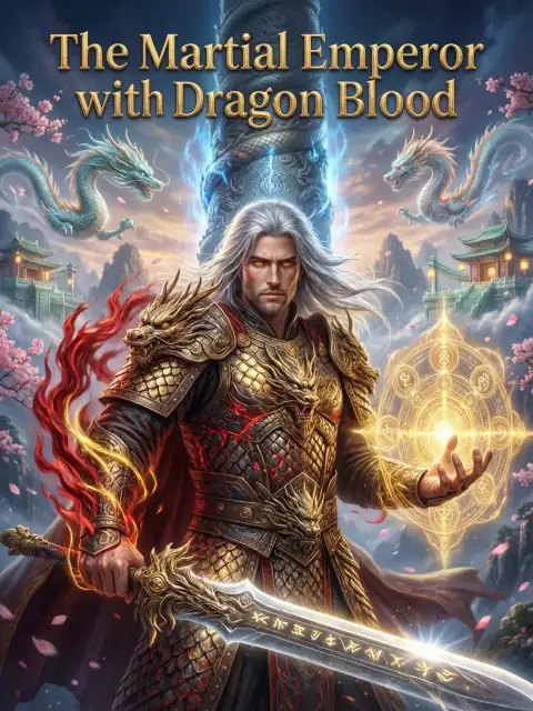 The Martial Emperor with Dragon Blood cover