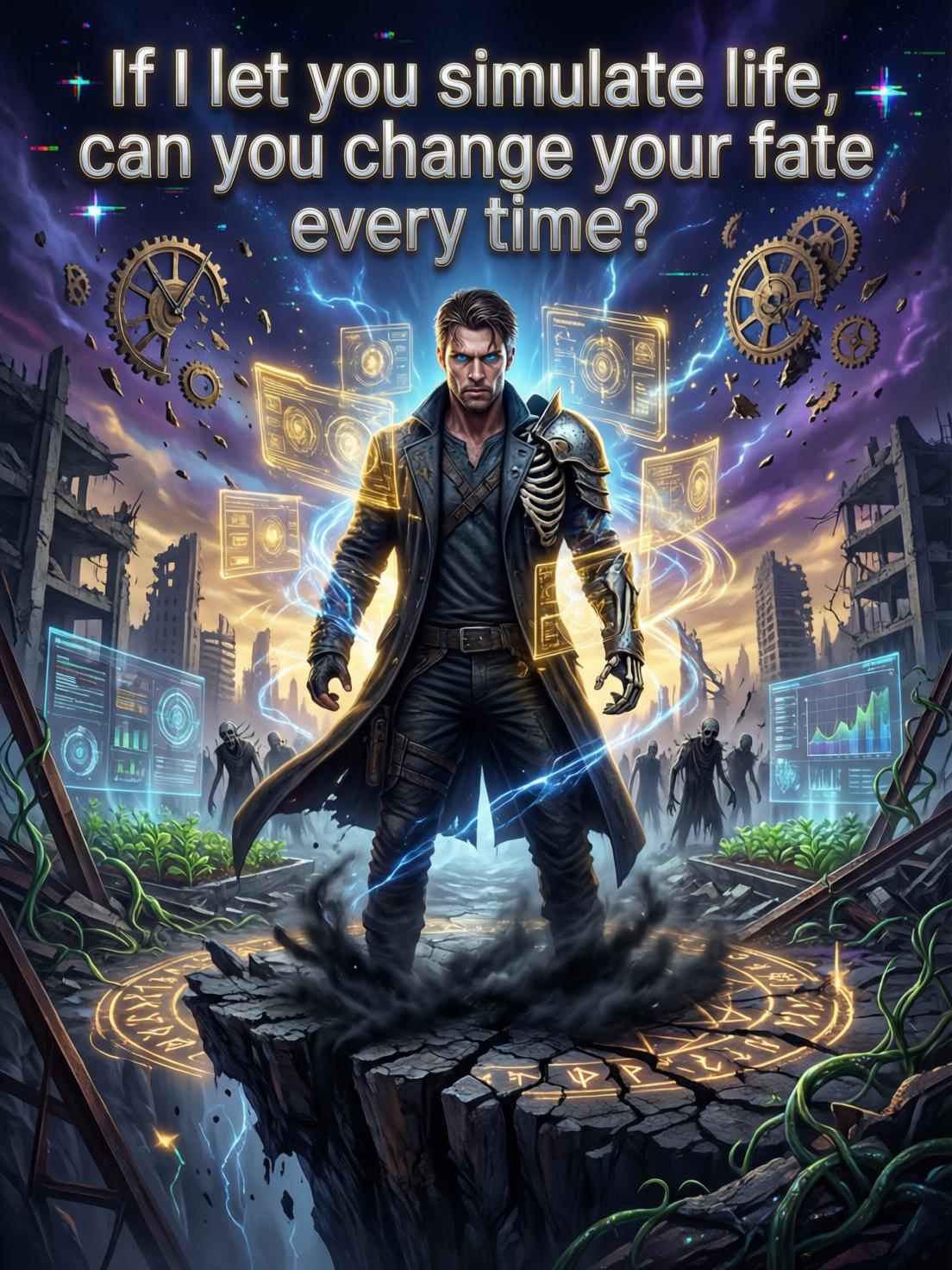 If I let you simulate life, can you change your fate every time? cover