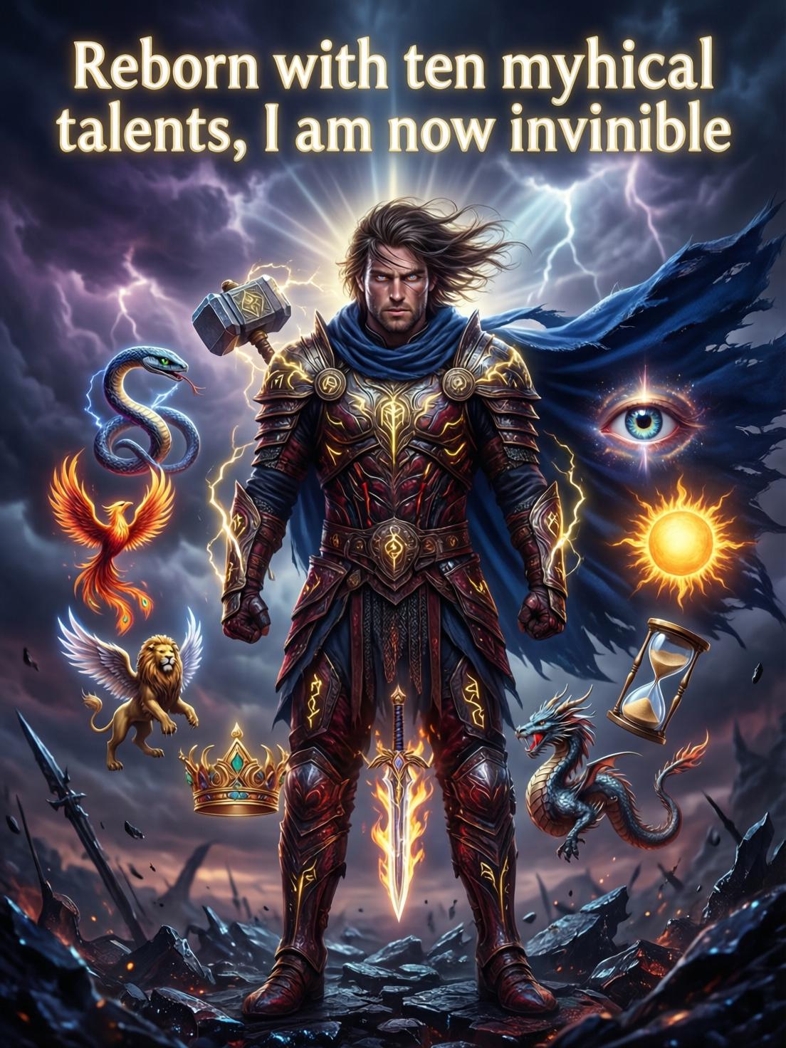 Reborn with ten mythical talents, I am now invincible cover
