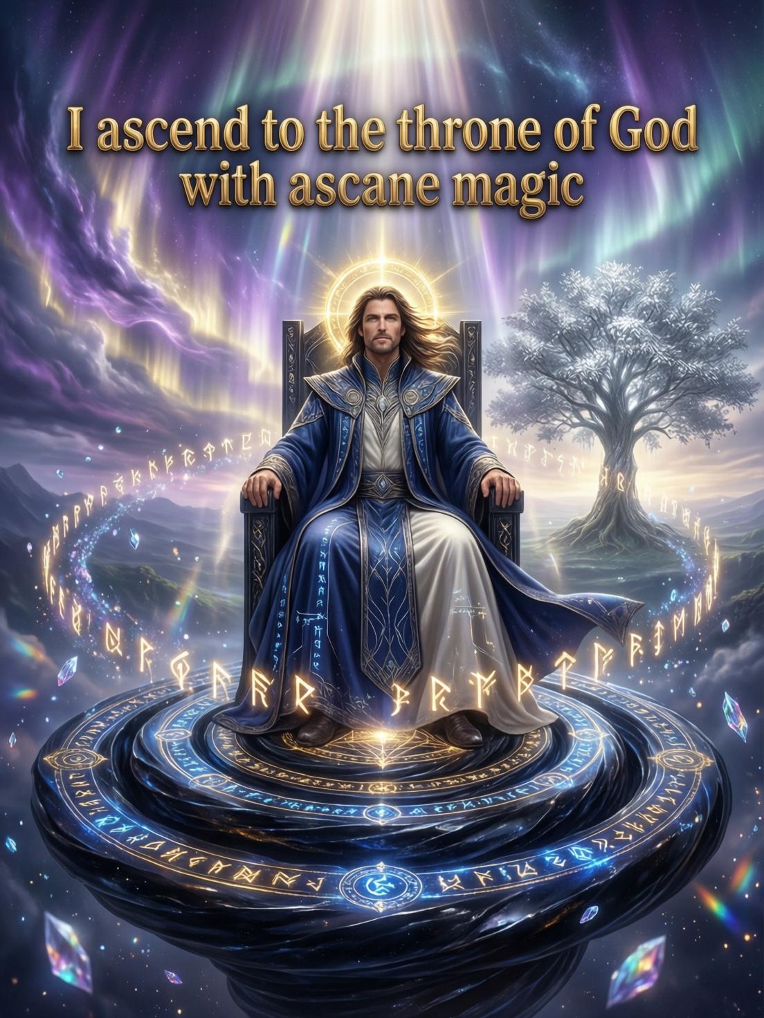 I ascend to the throne of God with arcane magic cover
