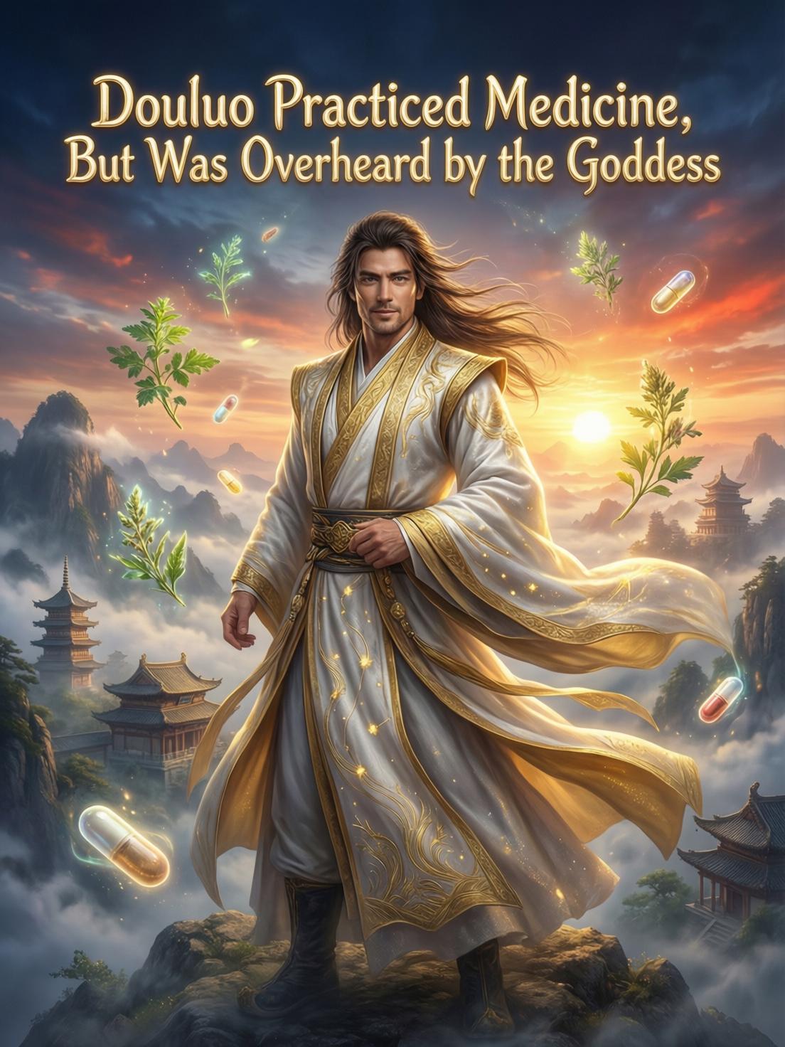Douluo practiced medicine, but was overheard by the goddess cover