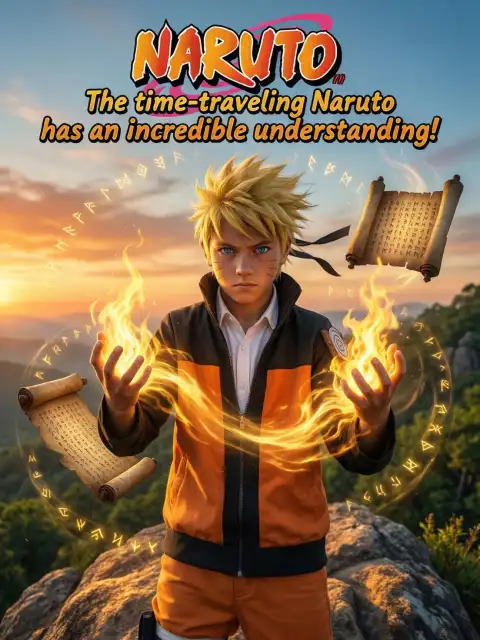 Naruto, the time-traveling Naruto has an incredible understanding! cover