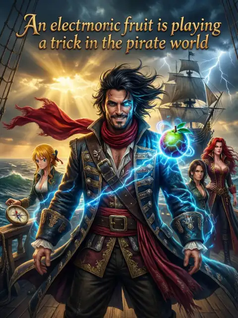 An electromagnetic fruit is playing a trick in the pirate world cover