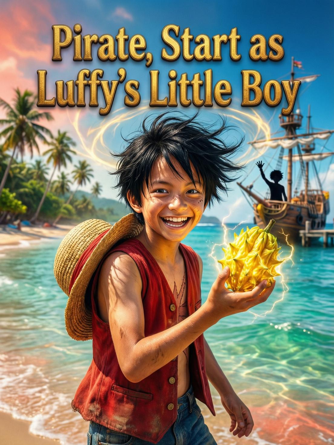 Pirate, start as Luffy's little boy cover
