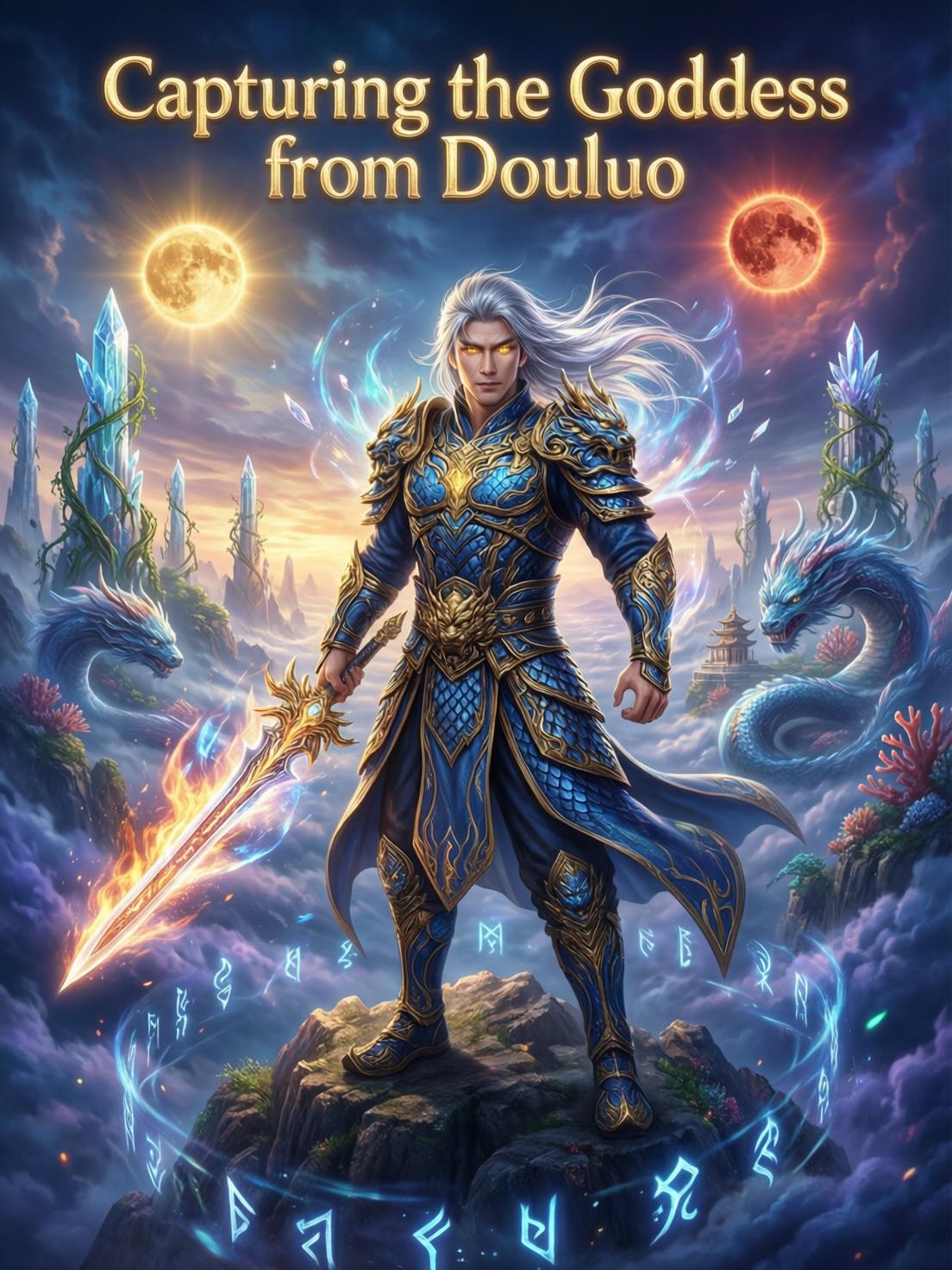 Capturing the Goddess from Douluo cover