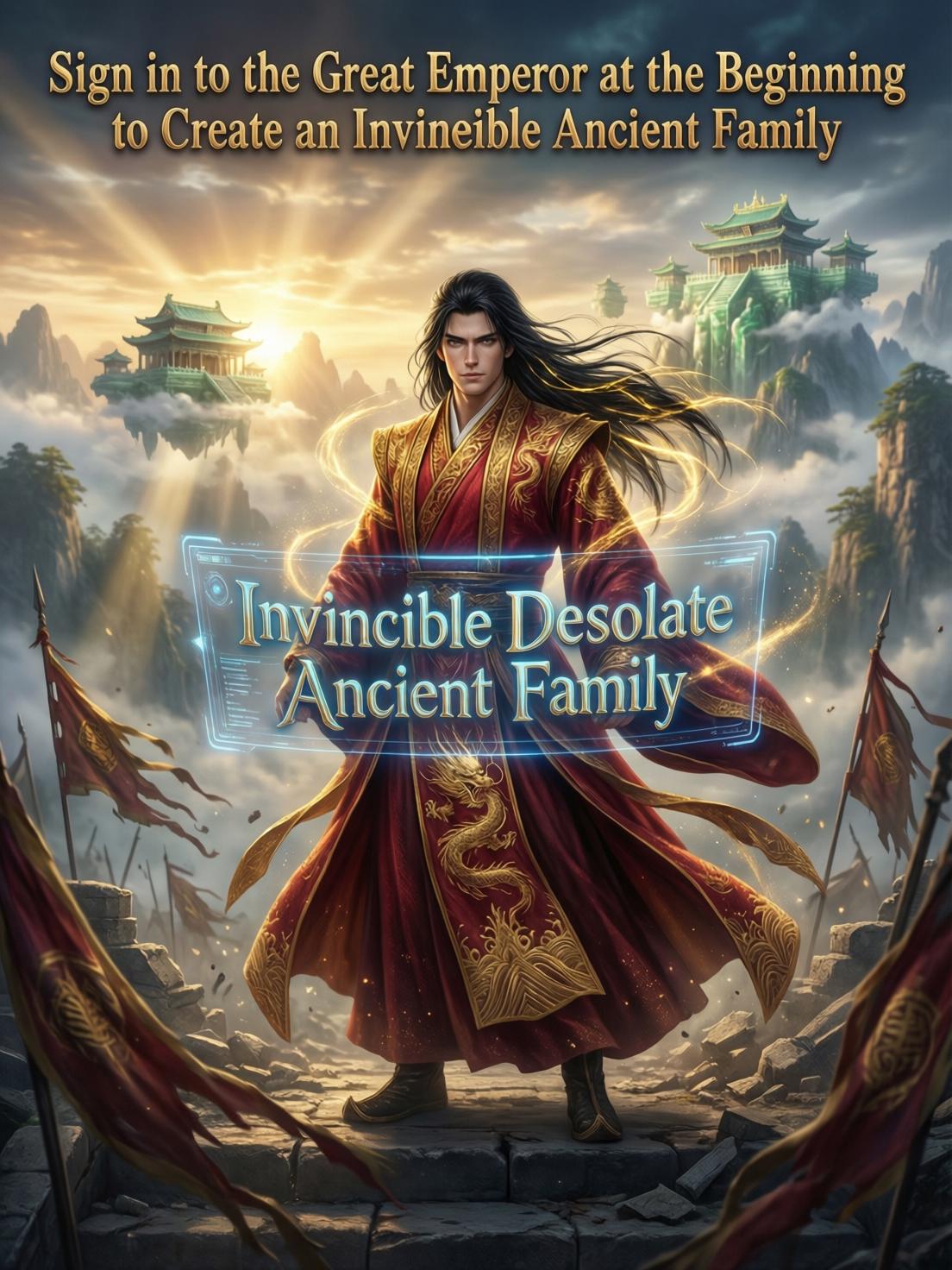 Sign in to the Great Emperor at the beginning to create an invincible ancient family cover