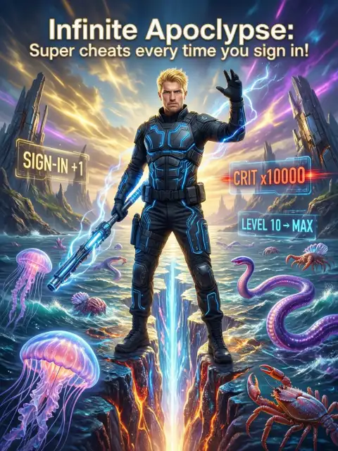 Infinite Apocalypse: Super cheats every time you sign in! cover