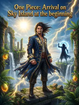 One Piece: Arrival on Sky Island at the beginning cover