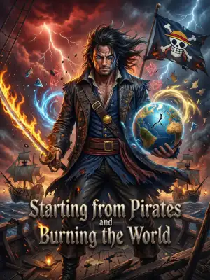 Starting from pirates and burning the world cover
