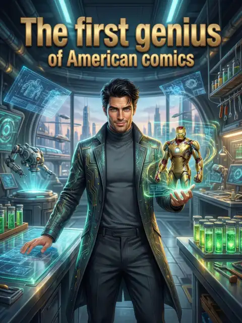 The first genius of American comics cover