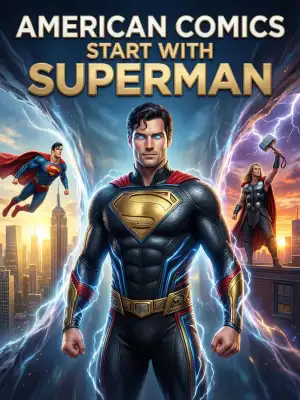 American comics start with Superman cover