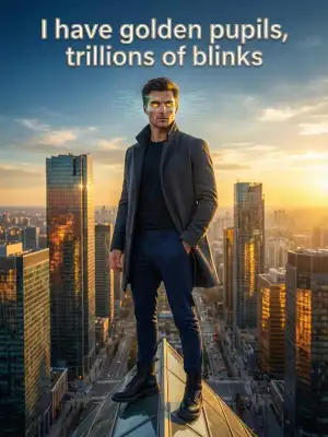 I have golden pupils, trillions of blinks cover