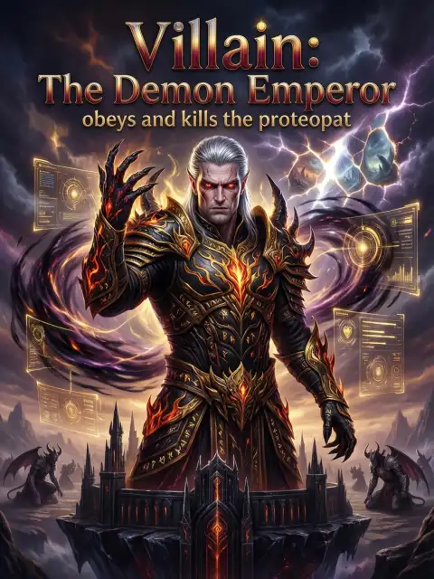 Villain: The Demon Emperor obeys and kills the protagonist cover
