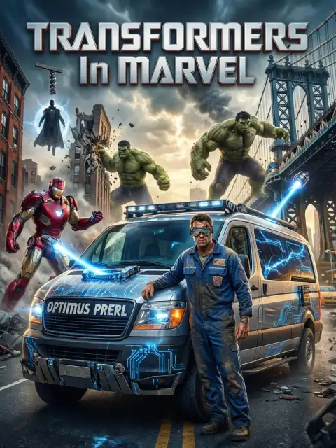 Transformers In Marvel cover
