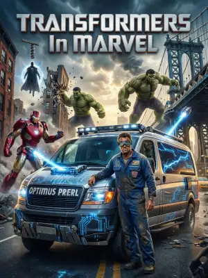Transformers In Marvel cover