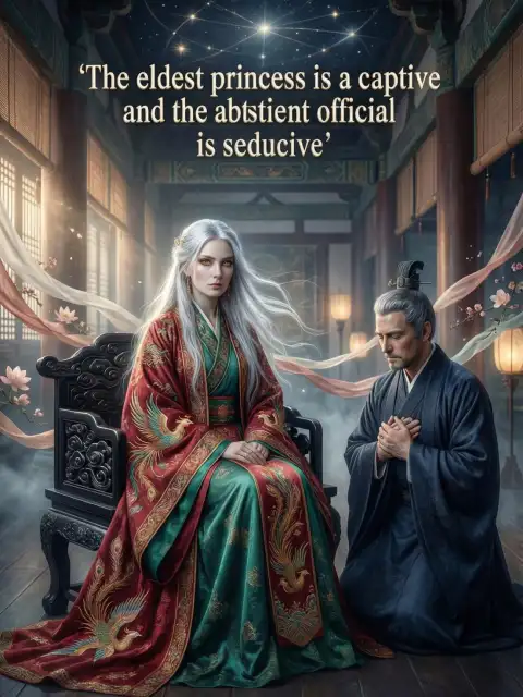 The eldest princess is a captive and the abstinent official is seductive cover