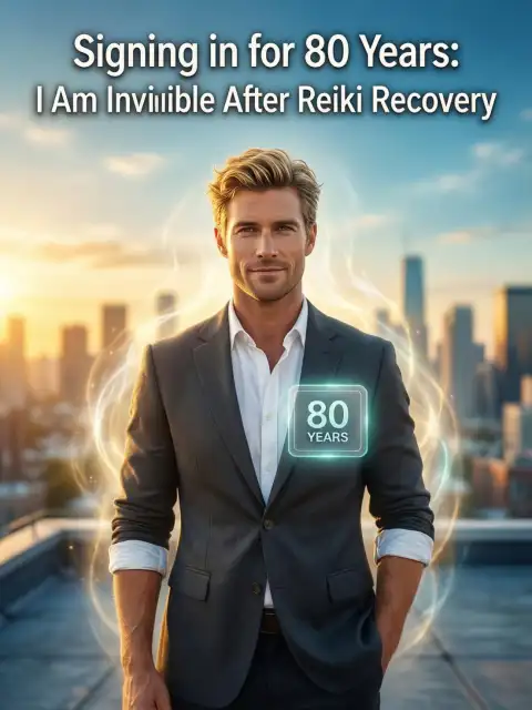 Signing in for 80 years: I am invincible after reiki recovery cover