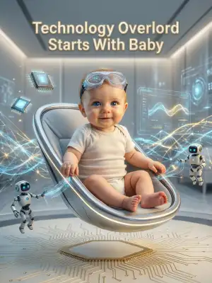 Technology overlord starts with baby cover