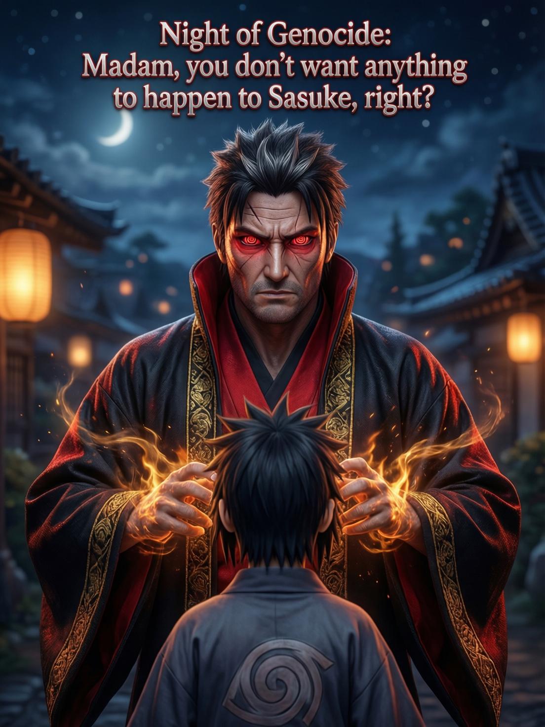Night of Genocide: Madam, you don’t want anything to happen to Sasuke, right? cover