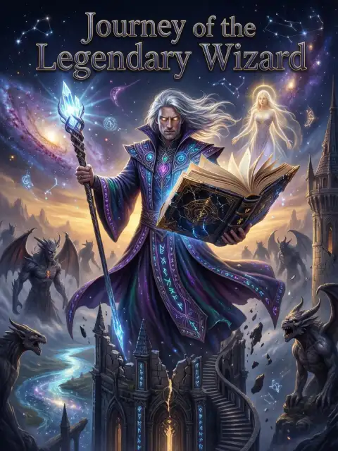 Journey of the Legendary Wizard cover