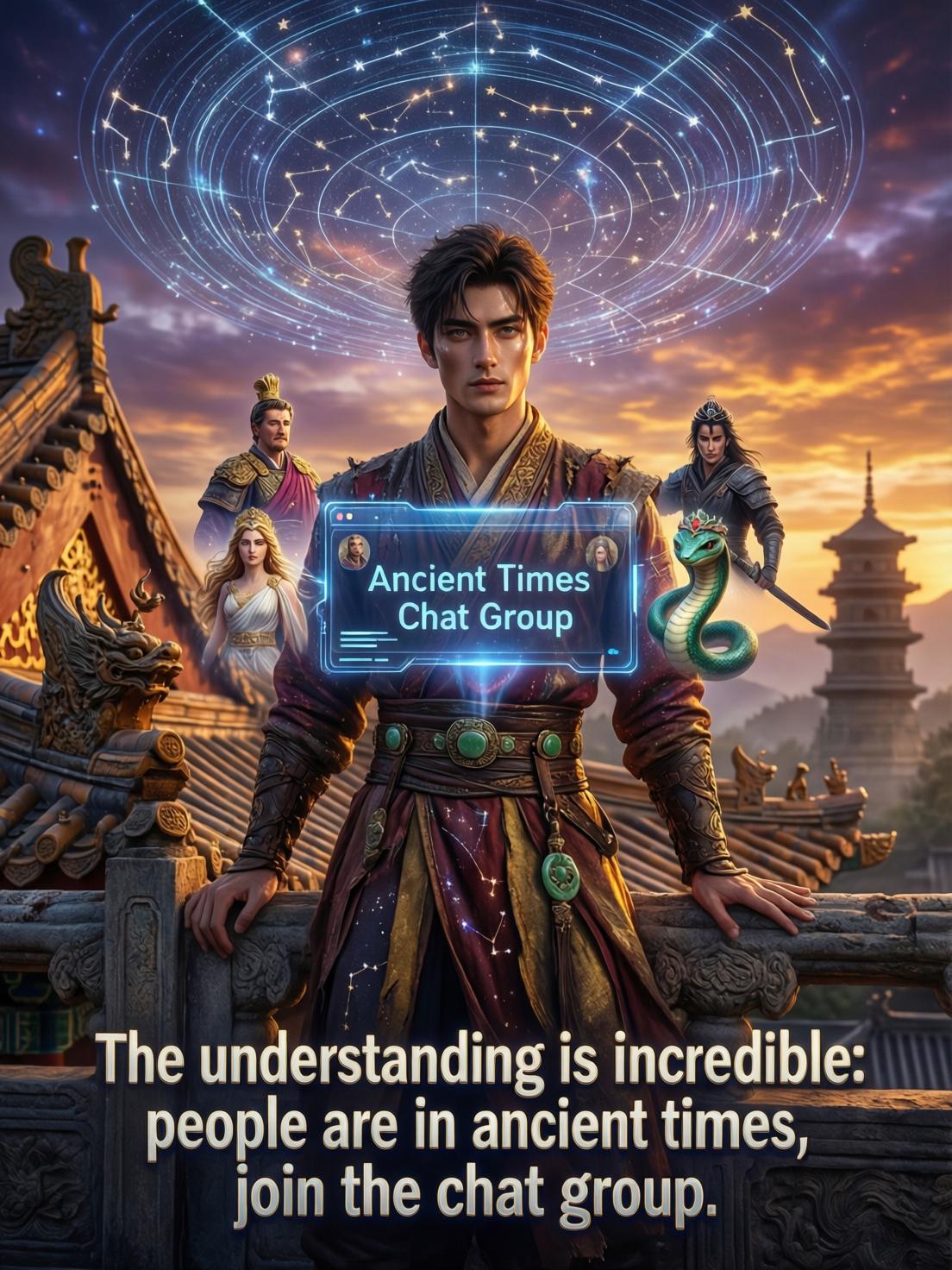 The understanding is incredible: people are in ancient times, join the chat group cover