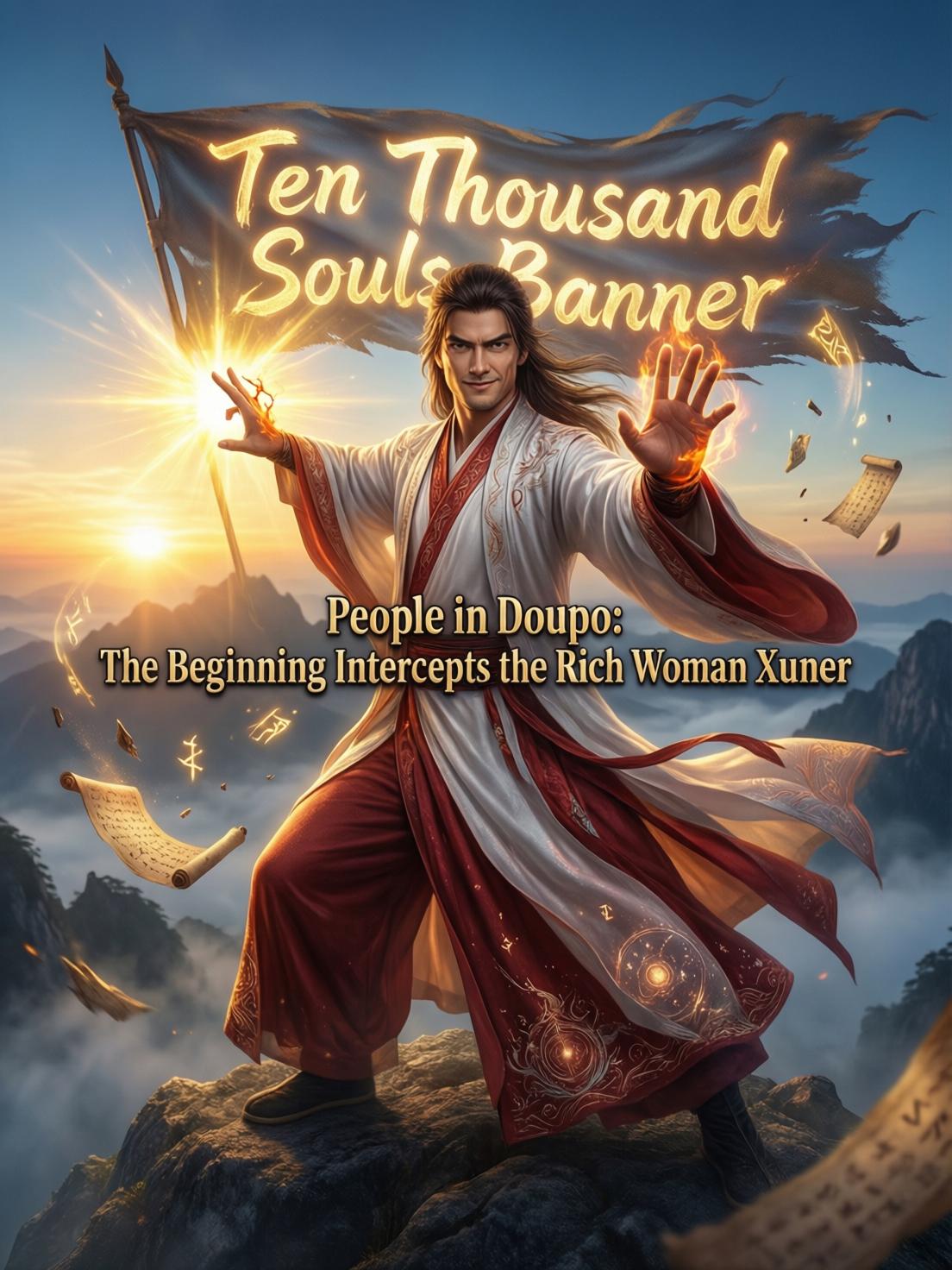 People in Doupo: The beginning of the game intercepts the rich woman Xun'er cover